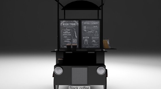 Кофейный рикша Black Cab